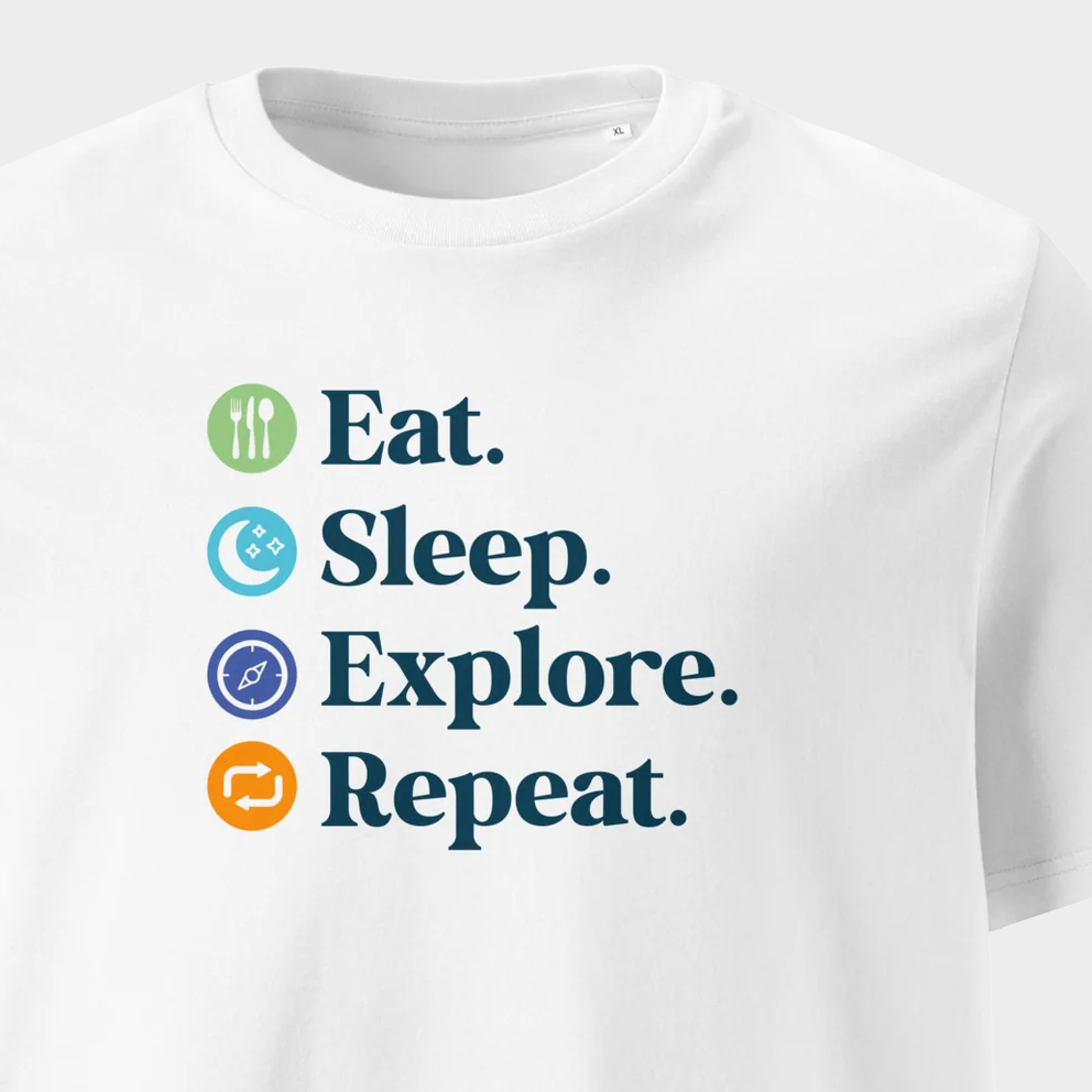Eat. Sleep. Repeat. Tee